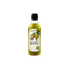 CJ 백설 올리브유 500ml 3개