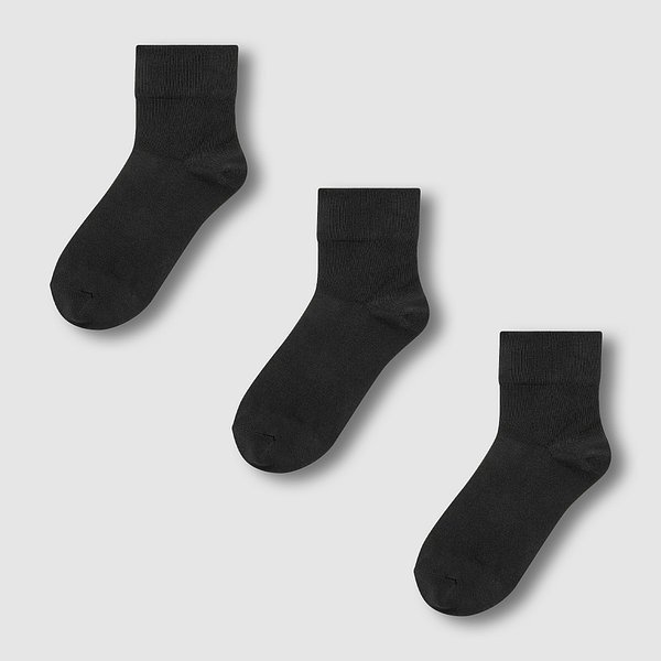 여 모달 무압박 중목 양말 3족 J146903207099