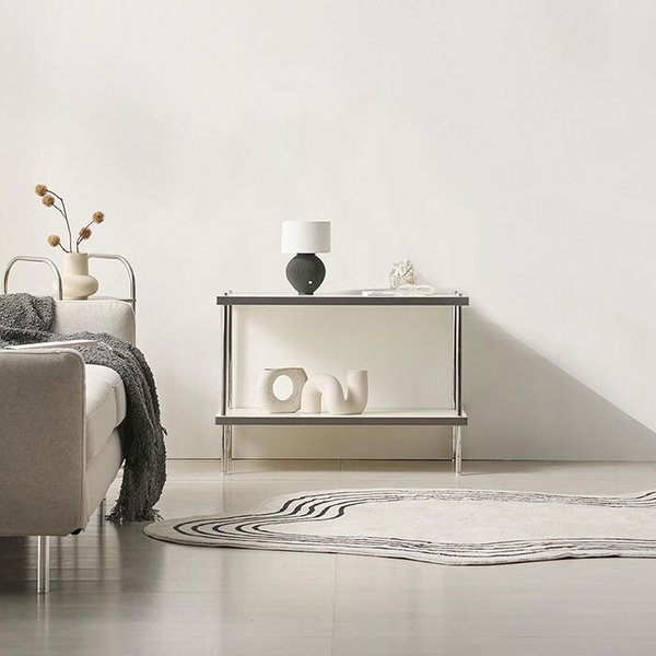 모노 모듈 선반 거실장 장식장 진열장 주방수납장 렌지대 2단 750 IK5013R (착불)