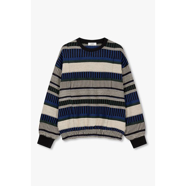 [리오더] 빈티지 에스닉 패턴 맨투맨 9105422201199