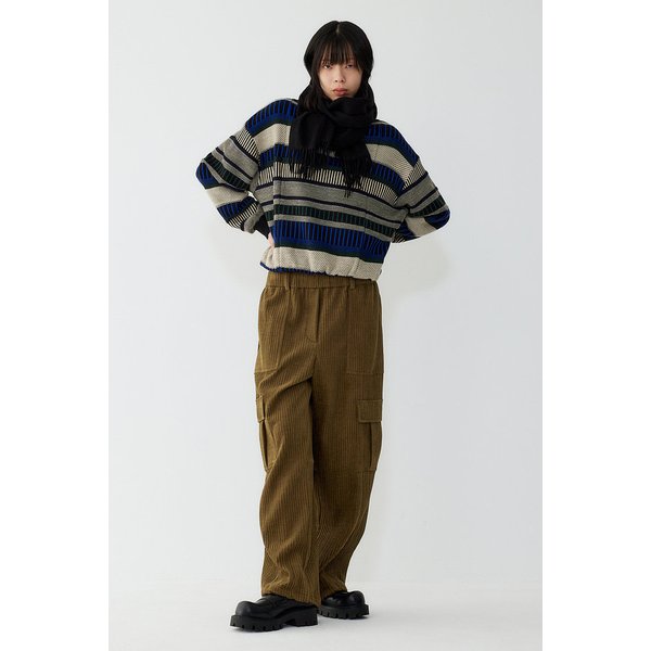 [리오더] 빈티지 에스닉 패턴 맨투맨 9105422201199