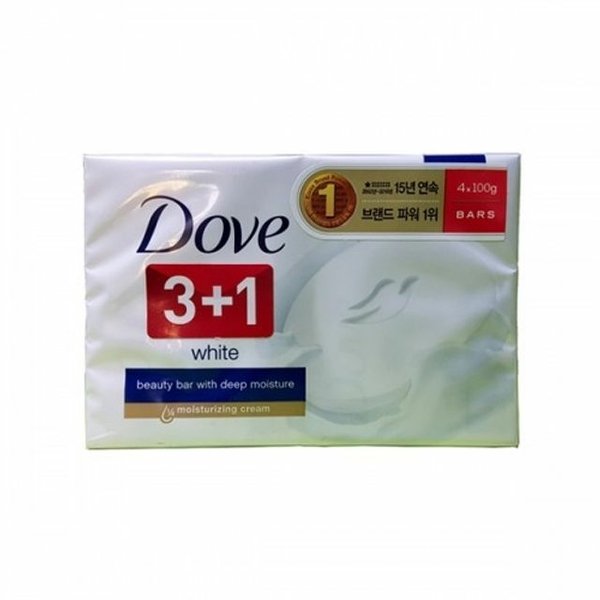 도브 화이트 뷰티바 미용비누 100g 4개 세안비누 (W7916BA) - SSG.COM