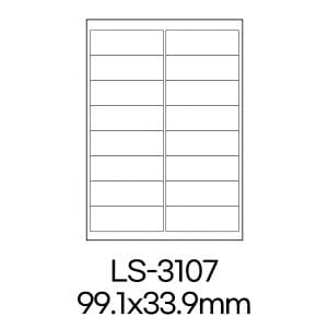  폼텍 라벨 LS-3107 100매 흰색 라벨지 A4 스티커 원형 제작 인쇄 바코드 우편 용지 폼택