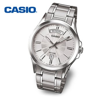 카시오 [정품] CASIO 카시오 MTP-1381D-7A 남성 야광 메탈 손목시계