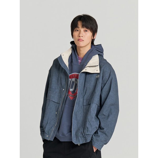 VTG HIGH BLOUSON (WASHED NAVY)