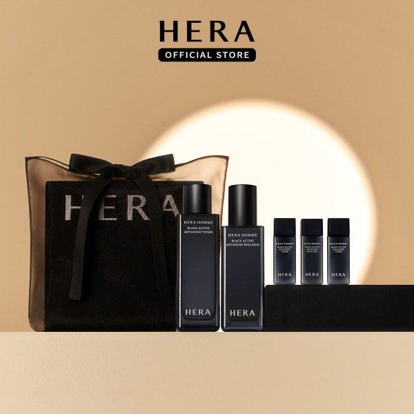 [단독][선물포장] NEW 옴므 블랙 액티브 세트 2종