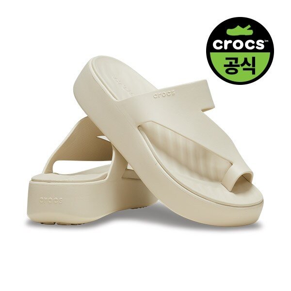 공식 여성 GETAWAY PLATFORM TOE LOOP SAND (25SWSD210834)