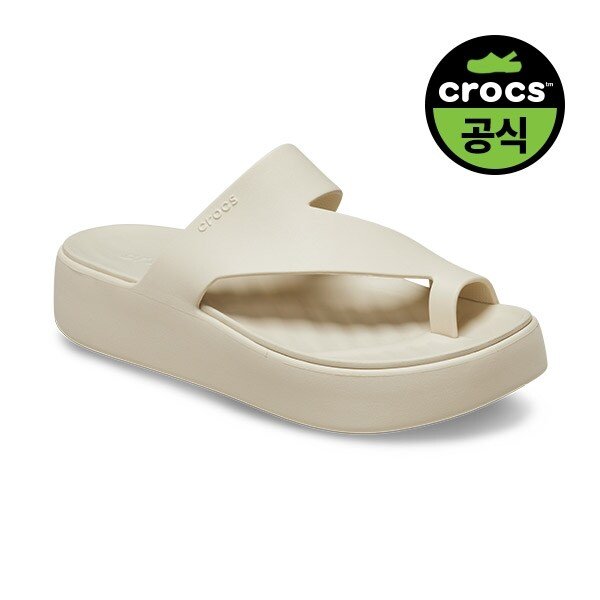 공식 여성 GETAWAY PLATFORM TOE LOOP SAND (25SWSD210834)