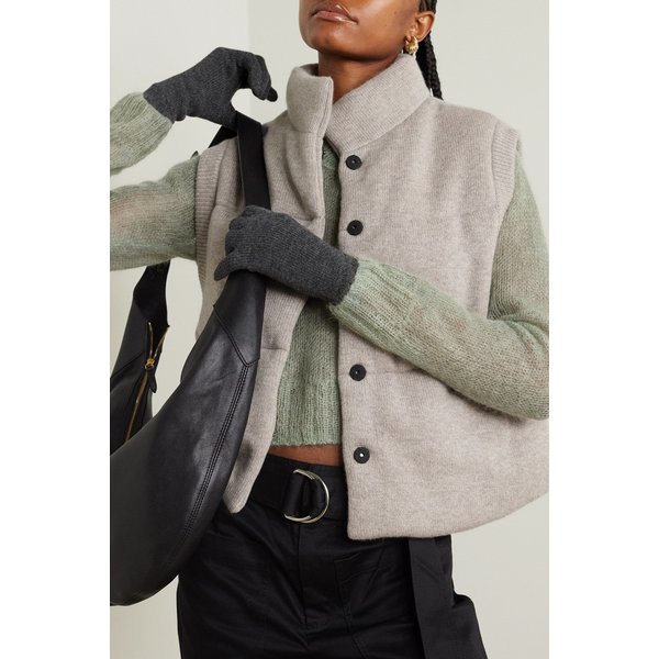 존스톤스 오브 엘긴 캐시미어 장갑 그레이 1647597327950905