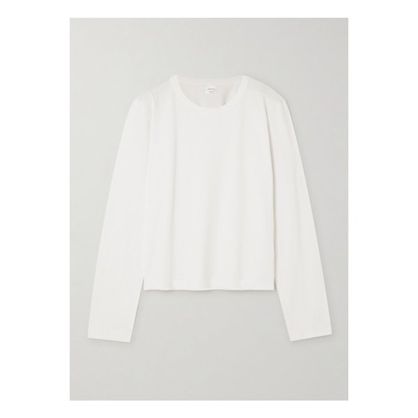 리셋 마고 코튼 저지 티셔츠 화이트 1647597350187045