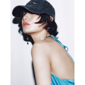 자수로고 데님 볼캡 EMP3AHT011