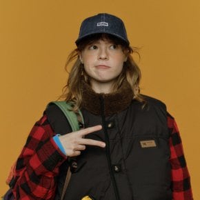 [공식](정상가 : 59,000원) 오버핏 빈티지 데님 볼캡 DENIM