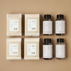 선별조합미 솥밥재료ㆍ밥가루 세트
