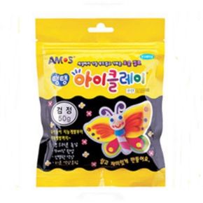 탱탱 아이클레이 파우치50g(검정)