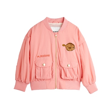 매직에디션 [MINI RODINI] (C)Flundra nylon baseball jacket emb(2521011028)