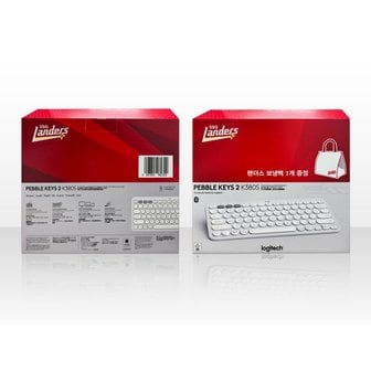 SSG랜더스 by emart 로지텍 키보드 K380S 랜더스 패키지(화이트)