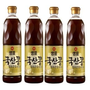 샘표 국산콩간장 860ml x4팩