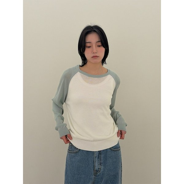 Viscose Raglan Knit_Mint