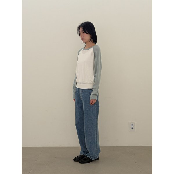 Viscose Raglan Knit_Mint