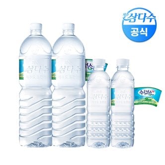 삼다수 제주삼다수 그린(무라벨) 2L 24pet + 제주삼다수 그린 500ml 20pet