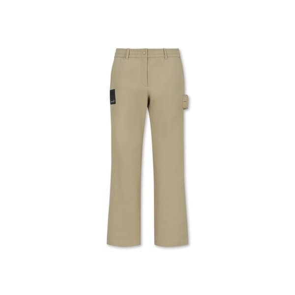 (WOMEN) Zipper Cargo Pants(Beige)_G5PAW24822BEX