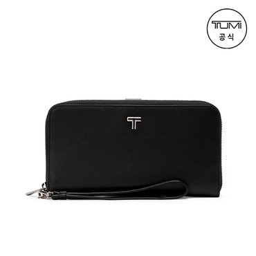 TUMI [TUMI KOREA] 벨덴 트래블 지갑 블랙/건메탈_0197127DGM