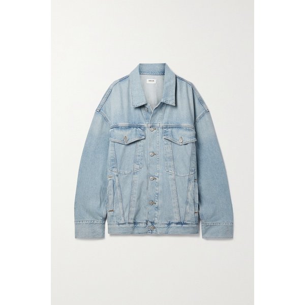 웨인 오버사이즈  데님 재킷 라이트 데님 1647597306103646