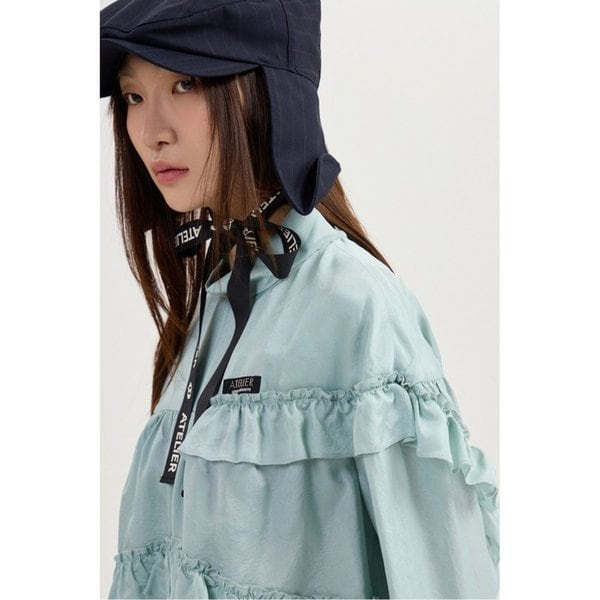 [Atelier] Frill Point Half-Neck Blouse (mint) LFSAM26830MIX