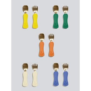 방짜유기 스푼포크_5colors