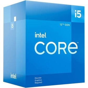  미국 인텔 코어 Intel Core i512400F Alder Lake CPU LGA 1700 2.5 GHz 6Core 65W 18MB Cache De