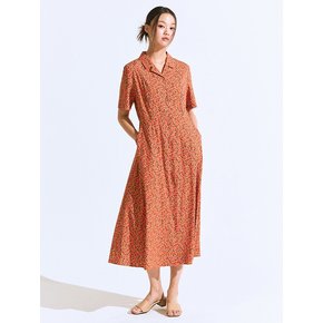 [Summer collection]Peony dress_Orange SS