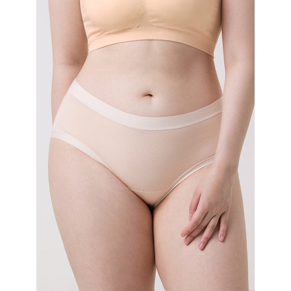 모달 50수 배색 소프트 팬티