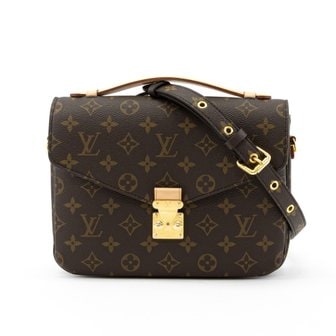 LOUIS VUITTON 루이비통 여성 크로스백 포쉐트 메티스 브라운 M44875