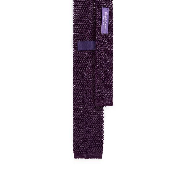 랄프 로렌 Purple Label 니트 실크 타이(MNPLNKW39O20009500)