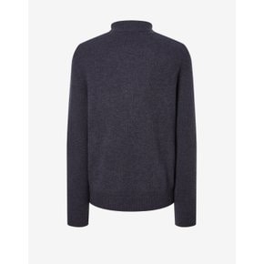 남성 [Signature Cashmere] [Pure Cashmere] 바이올렛 모크넥 스웨터 DMSW3D076V2