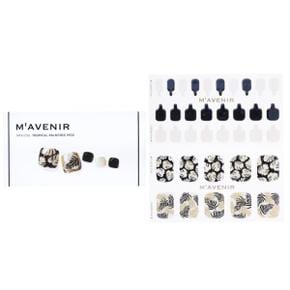 마베니르 네일 스티커 (패턴)-트로피컬 팜트리 페디 36pcs