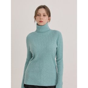 Cashmere Cable Turtleneck sweater_MAALKN7