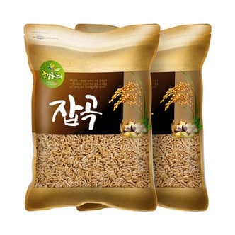 현대농산 호라산밀 2kg (1kgx2봉) 고대곡물 이집트쌀