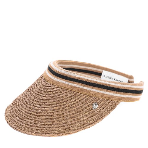 헬렌카민스키 비앙카 여성 바이저 HAT50265 NOUGAT BLACK STRIPE 헬렌카민스키 비앙카 여성 바이저 HAT50265 NOUGAT BLACK STRIPE
