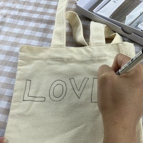 민무늬 200 230mm 미니 패브릭 에코백 여성 남자 면 주머니 사각 무지 가방