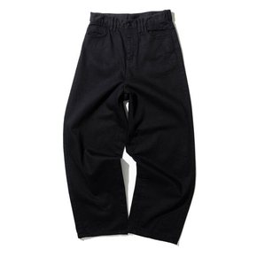 TURN OFF HEAVY COTTON PANTS OSOJP001-BK