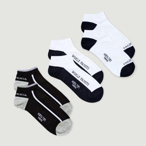 행텐틴즈 동백01 3PACK캐주얼로우삭스  1447006240198 (S16226174)