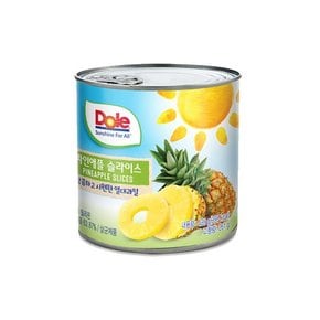 Dole 파인애플 슬라이스 439g (캔)