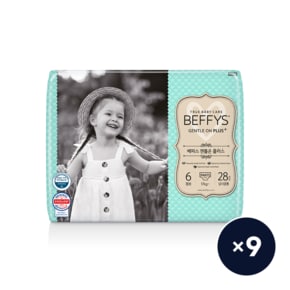 [SSG]베피스 팬츠 젠틀온 플러스 점보 28p 남녀공용 9팩(총252p, 무료배송)
