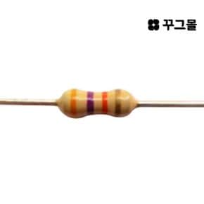 막대저항 - 0.25W 5% 4.7kΩ x 10EA