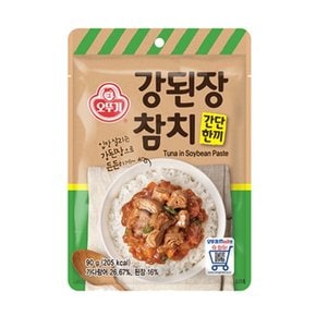 오뚜기 간단한한끼강된장참치90g