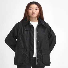 [24FW][Barbour] 여성 블랙 Bedale 비데일 왁스 자켓