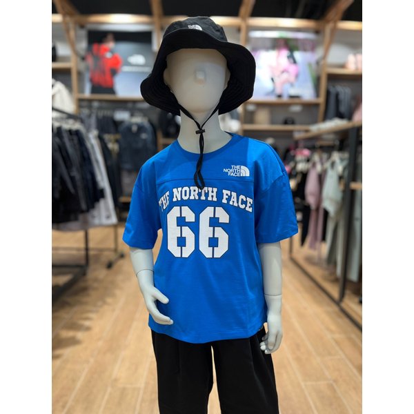 [부산점] 키즈 액티브 버디 라운드 티셔츠 NT7UQ06U