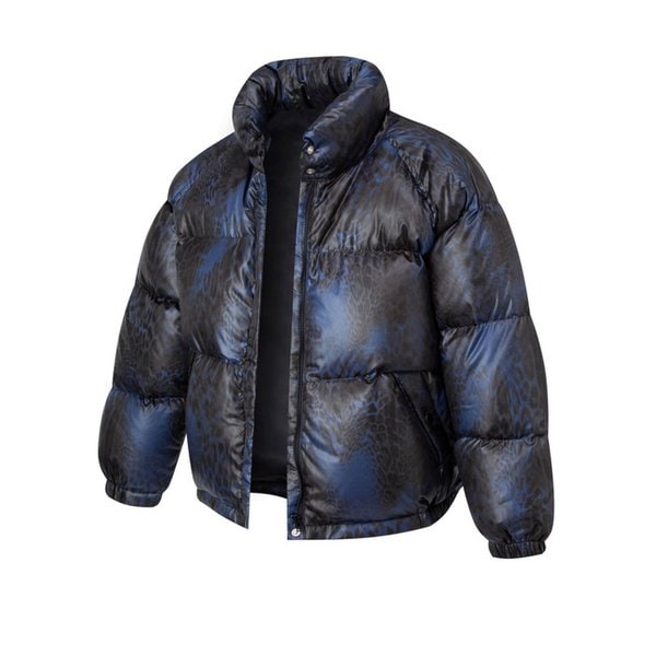 CHANCECHANCE DOWN PARKA(NAVY LEOPARD)