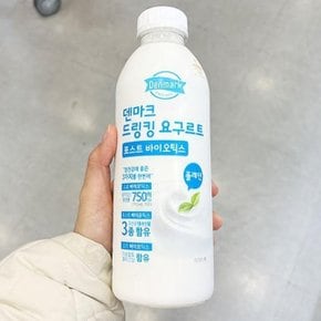 덴마크 드링킹 요구르트 플레인 750ml X 2개 코스트코
